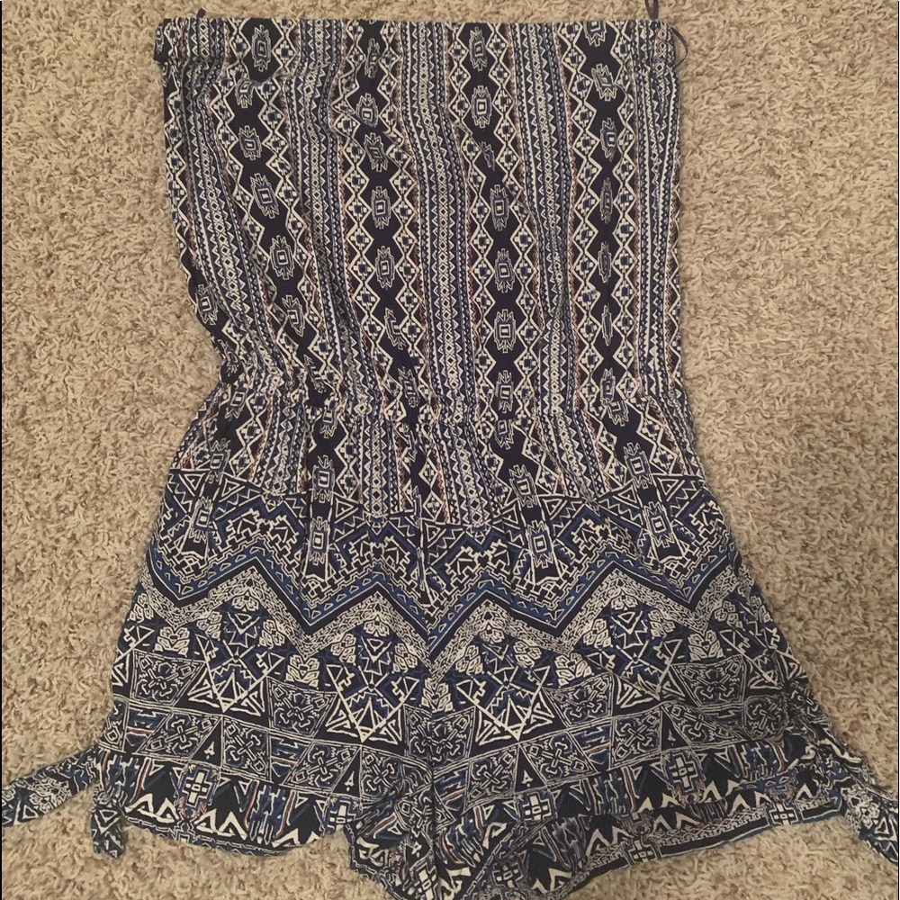 Blue Romper